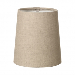 Bryon Candle Clip Linen Shade by David Hunt Lighting